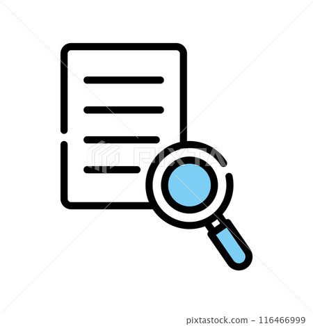 Documents Magnifying Glass Search 116466999