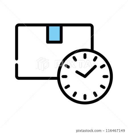 箱子、時間指定、行李、產品、時鐘 箱子、時間指定、行李、產品、時鐘 116467149