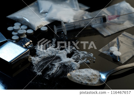 Illegal drugs, drugs, stimulants, heroin Illegal drugs, drugs, stimulants, heroin 116467657