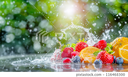 Fresh fruit image AI image Fresh fruit image AI image 116468300