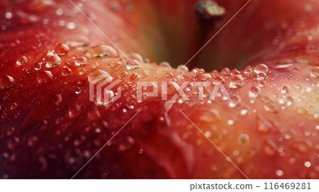 Fresh apples close-up 116469281