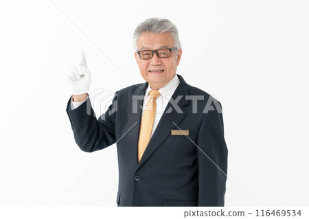 高級商務白手套指向 116469534