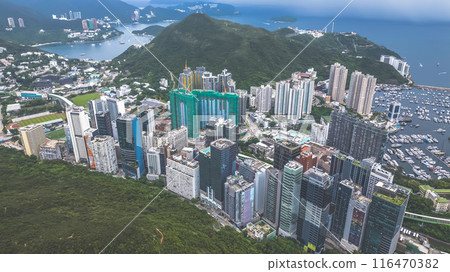 June 29 2021 Aberdeen Typhoon Shelters and Ap Lei Cha, hk 116470382