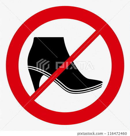 No shoes icon No shoes icon 116472460