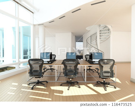 modern office interior. modern office interior. 116473525