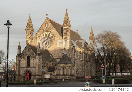Exterior architecture of Mansfield Traquair Centre. Exterior architecture of Mansfield Traquair Centre. 116474142