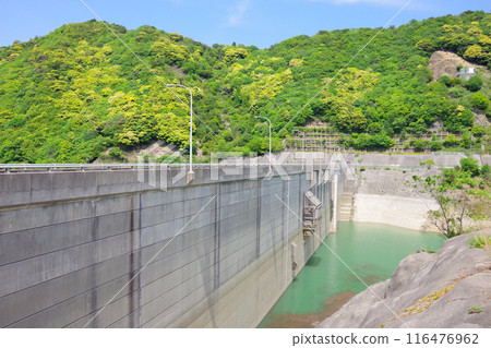 Ushiuchi Dam, Awaji Island, Hyogo Prefecture 116476962