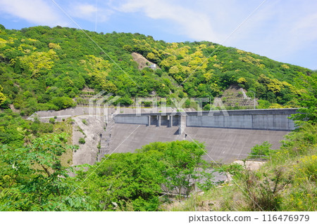 兵庫縣淡路島牛內水庫 兵庫縣淡路島牛內水庫 116476979