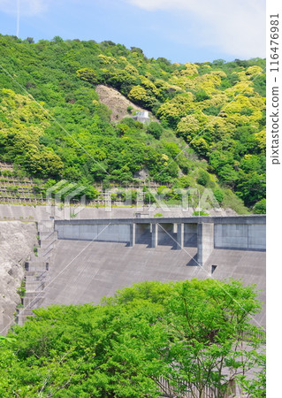 兵庫縣淡路島牛內水庫 兵庫縣淡路島牛內水庫 116476981