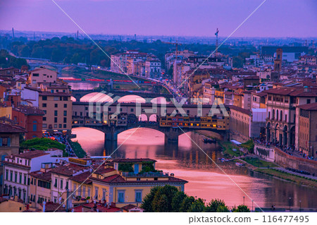 Travel scenery of Florence, the city of flowers in Italy 116477495
