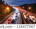 Night highway 116477567