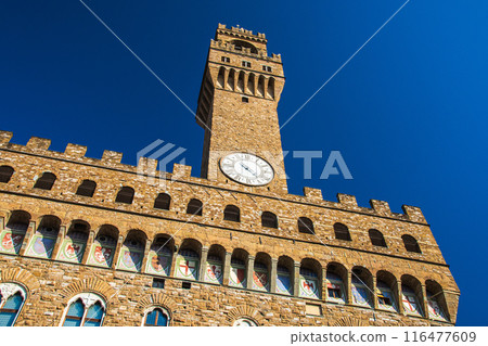 Travel scenery of Florence, the flower city of Italy with a beautiful cathedral 116477609