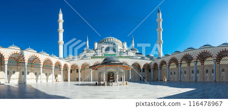 Camlica Mosque interior in Istanbul Camlica Mosque interior in Istanbul 116478967