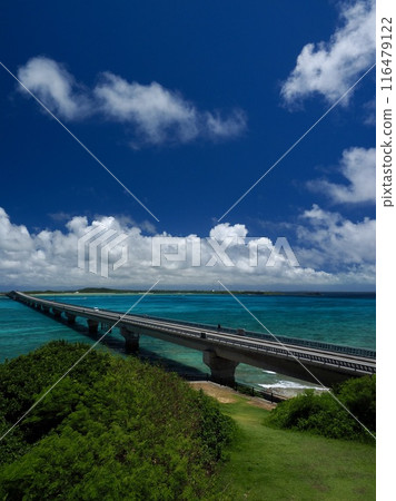 宮古島夏季池間橋 宮古島夏季池間橋 116479122