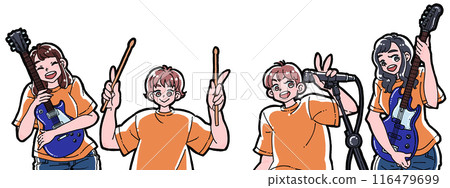 The four band members The four band members 116479699