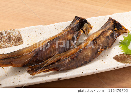 Grilled herring Grilled herring 116479793