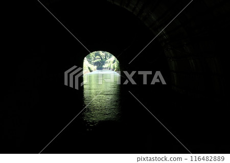 Old tunnel of Lake Biwa Canal, Otsu City, Shiga Prefecture Old tunnel of Lake Biwa Canal, Otsu City, Shiga Prefecture 116482889