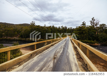 Huon River in Tasmania Australia Huon River in Tasmania Australia 116482953