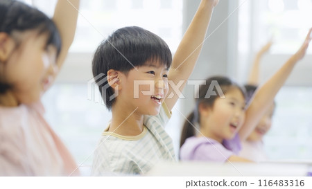 Elementary school class Elementary school class 116483316