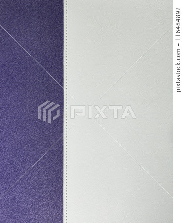 close up light green and dark blue artificial leather texture with stitched or seam background. close up light green and dark blue artificial leather texture with stitched or seam background. 116484892
