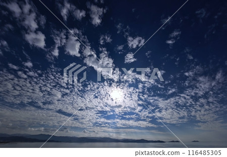令人振奮的早晨天空,滿天鱗片雲,初冬,超廣角,天空為主,231123am 令人振奮的早晨天空,滿天鱗片雲,初冬,超廣角,天空為主,231123am 116485305