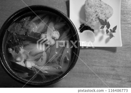 Chicken Nanban soba set meal Chicken Nanban soba set meal 116486773