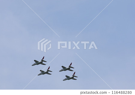 T4 Training aircraft, demonstration flight, formation flight T4 Training aircraft, demonstration flight, formation flight 116488280