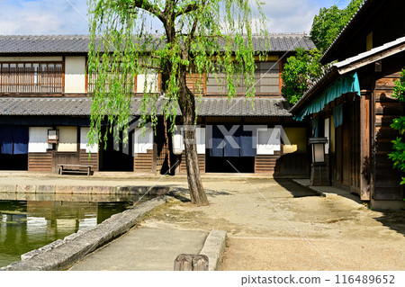 Edo period merchant houses Edo period merchant houses 116489652