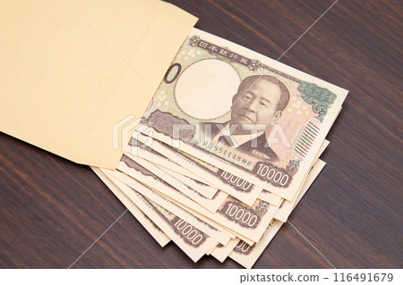 10,000 yen note (new banknote) 116491679