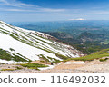 Ontakesama of the remaining snow 116492032