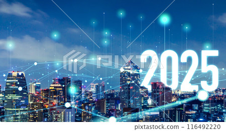 城與網2025新年形象商務賀年卡素材 116492220