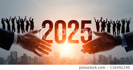 Business Network 2025 New Year Image Business New Year Card Material Business Network 2025 New Year Image Business New Year Card Material 116492240