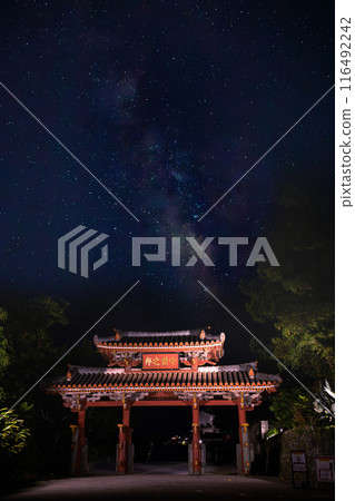 夜空與守禮門 116492242