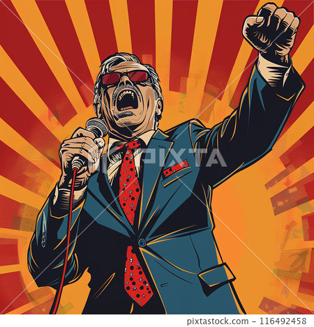 AI, a man running for president 116492458