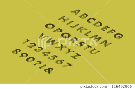 等距字體凹右(黃色) 等距字體凹右(黃色) 116492906
