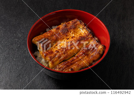 國產鰻魚Kabayaki日本奢侈生產鰻魚 116492942