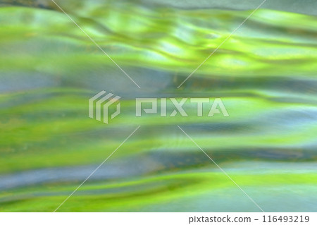 夏日河水碧綠流淌 夏日河水碧綠流淌 116493219