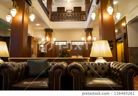 經典飯店大廳中庭 116493261