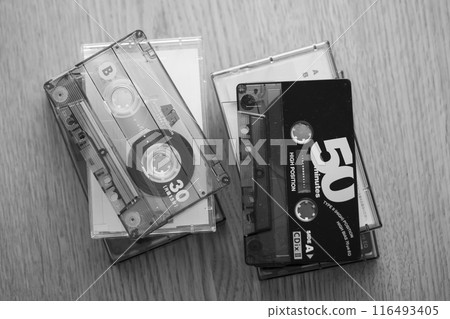 Cassette Tapes from the 1980s Cassette Tapes from the 1980s 116493405