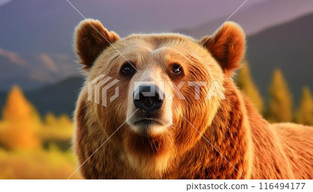 Bear looking at you 116494177