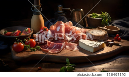 Raw ham Raw ham 116495192