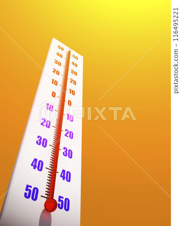 Thermometer close up Thermometer close up 116495221