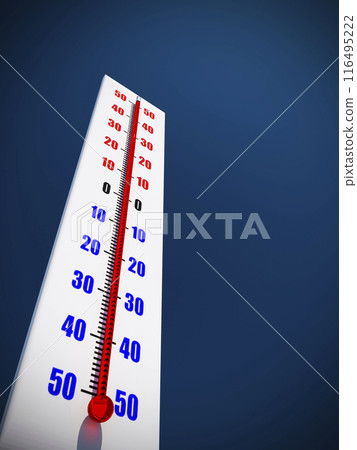 Thermometer close up Thermometer close up 116495222