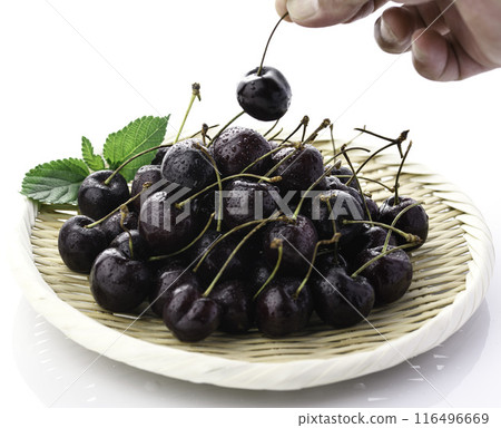 美國櫻桃(白底) 美國櫻桃(白底) 116496669