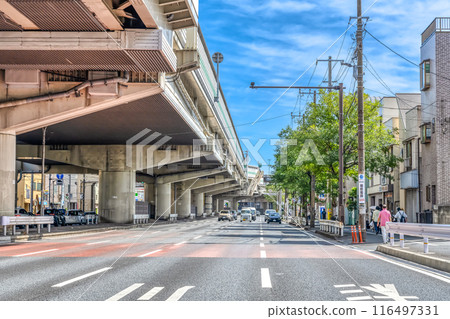 Urban landscape of Kawasaki City, Daishibashi Station Urban landscape of Kawasaki City, Daishibashi Station 116497331