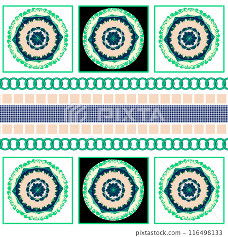set of seamless patterns 116498133