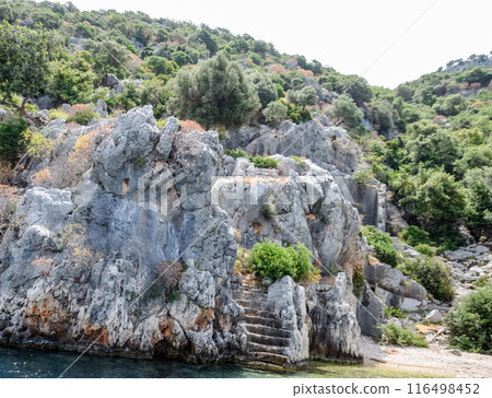 The ruins of the city of Mira, Kekova 116498452