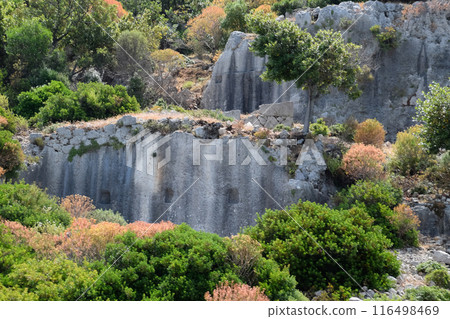 The ruins of the city of Mira, Kekova 116498469