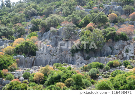 The ruins of the city of Mira, Kekova The ruins of the city of Mira, Kekova 116498471