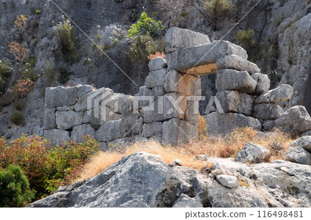 The ruins of the city of Mira, Kekova 116498481